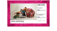 Desktop Screenshot of mariawesterberg.se